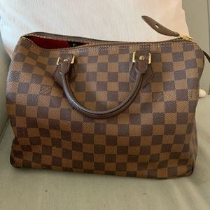 Louis Vuitton Damier ebene speedy 30 bag